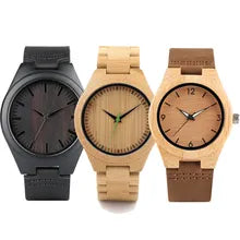 Beautifuly made atisian wooden watch